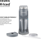 Keurig K-Iced Coffee Maker, Single Serve K-Cup Pod Iced Coffee Maker and Green Mountain Coffee Roasters Brew Over Ice Classic Black, Single Serve Keurig K-Cup Pods, 72 count