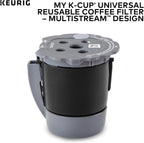 Keurig My K-Cup Reusable Filter MultiStream Technology - Gray (Packaging May Vary)