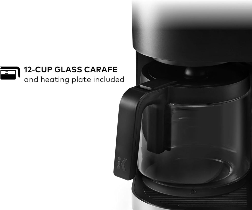 Keurig K-Duo Single Serve K-Cup Pod & Carafe Coffee Maker, with Multiple Brew Sizes, 60oz Removable Reservoir, Programmable Auto Brew Carafe, Black