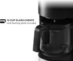 Keurig K-Duo Single Serve K-Cup Pod & Carafe Coffee Maker, with Multiple Brew Sizes, 60oz Removable Reservoir, Programmable Auto Brew Carafe, Black