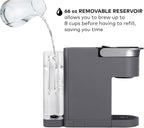 Keurig K-Supreme SMART Single Serve Coffee Maker With Wifi Compatibility, 4 Brew Sizes, And 66oz Removable Reservoir, Compatible with Alexa, Gray
