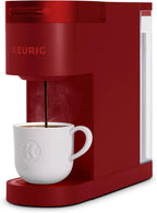 Keurig K- Slim Single Serve K-Cup Pod Coffee Maker, with 3 Brew Sizes, Multistream Technology, 46oz Removable Reservoir, Scarlet Red