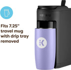 Keurig K-Mini Mate Single Serve K-Cup Pod Coffee Maker, Brews Up to 12 oz Cup, Compact Portable Coffee Machine for Small Spaces, Great for Dorms & Offices, Black