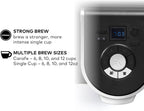 Keurig K-Duo Single Serve K-Cup Pod & Carafe Coffee Maker, with Multiple Brew Sizes, 60oz Removable Reservoir, Programmable Auto Brew Carafe, Black