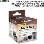 Keurig My K-Cup Reusable Filter MultiStream Technology - Gray (Packaging May Vary)