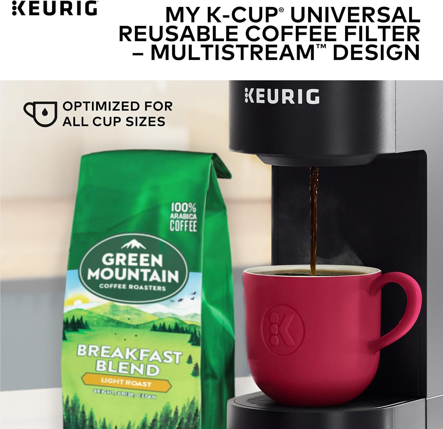 Keurig My K-Cup Reusable Filter MultiStream Technology - Gray (Packaging May Vary)