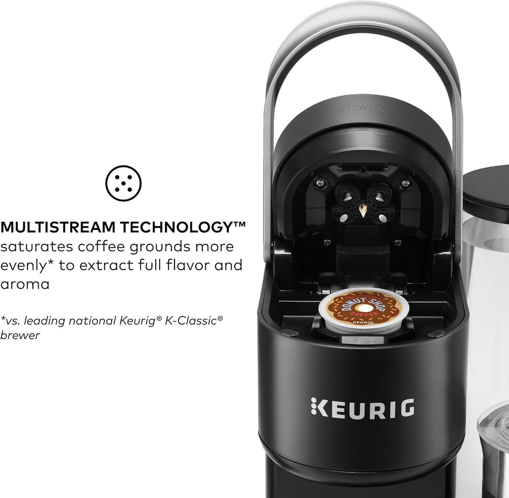 Keurig K-Cafe Essentials Single Serve K-Cup Pod Coffee Maker, Black