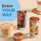 Keurig K-Iced Coffee Maker, Single Serve K-Cup Pod Iced Coffee Maker, With Hot and Cold Coffee Capabilities, Brews Any K-Cup Pod, Gray