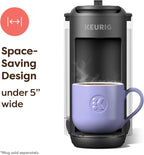 Keurig K-Mini Mate Plus Single-Serve K-Cup Pod Coffee Maker, Compact, 3 Cup Sizes, Brew Over Ice and Strong Button Features, 50 oz Removable Reservoir, Warm Stone