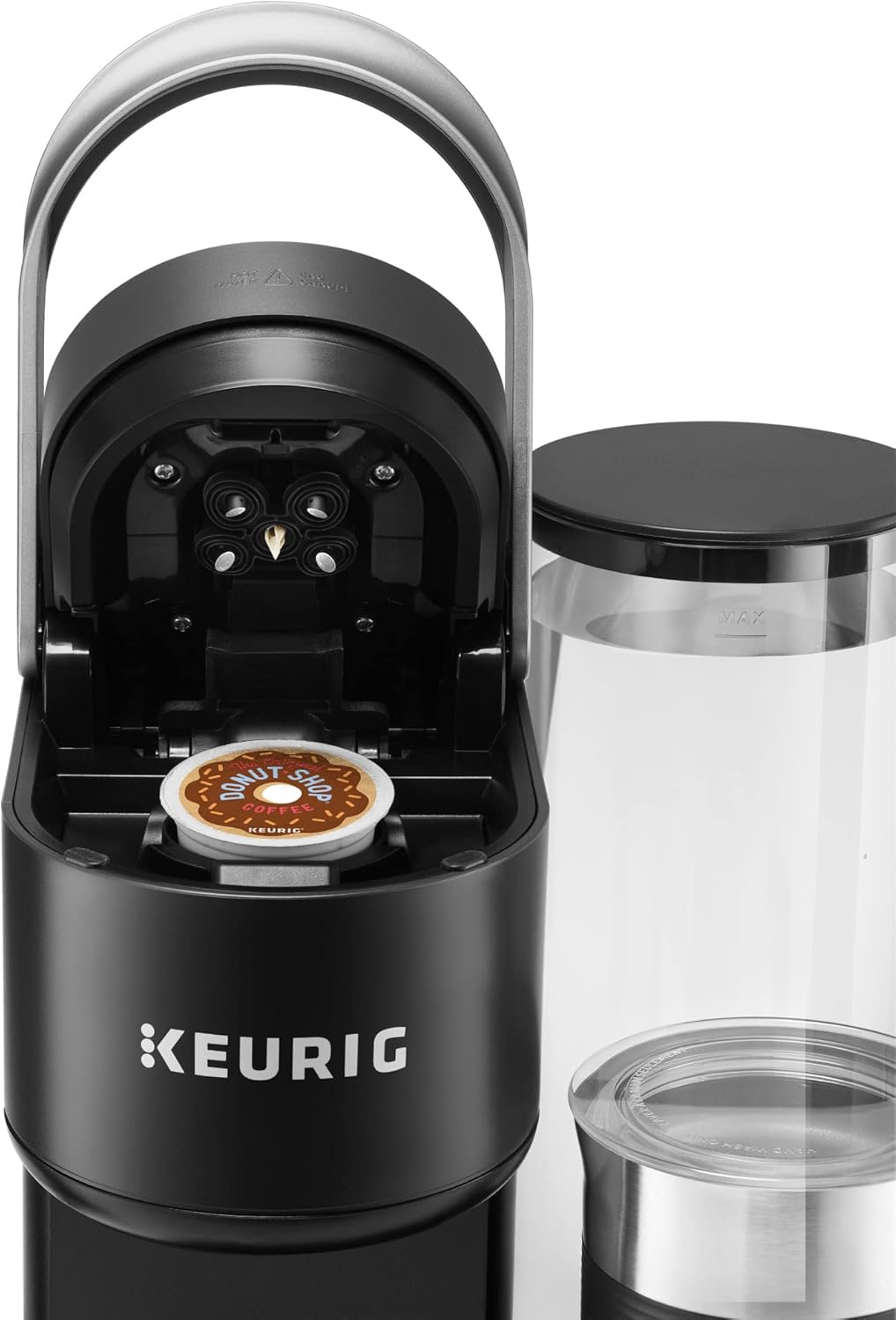 Keurig K-Cafe Essentials Single Serve K-Cup Pod Coffee Maker, Black