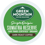 Green Mountain Coffee Roasters Sumatra Reserve, Keurig Single Serve K-Cup Pods, Dark Roast Coffee, 60 Count, (6 Packs of 10)