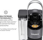 Keurig K-Supreme SMART Single Serve Coffee Maker With Wifi Compatibility, 4 Brew Sizes, And 66oz Removable Reservoir, Compatible with Alexa, Gray