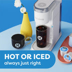 Keurig K-Iced Coffee Maker, Single Serve K-Cup Pod Iced Coffee Maker, With Hot and Cold Coffee Capabilities, Brews Any K-Cup Pod, Gray