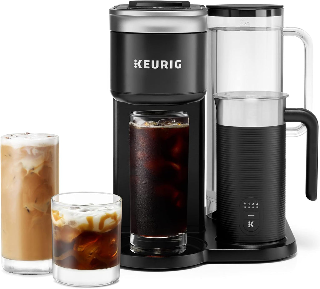 Keurig K-Cafe Essentials Single Serve K-Cup Pod Coffee Maker, Black