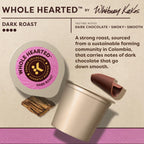 Keurig Coffee Collective, Whole Hearted by Whitney Kakos, Dark Roast Coffee, Single Serve Keurig K-Cup Pods, 28 Count