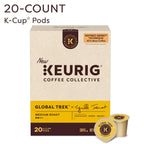 Keurig Coffee Collective, Global Trek by Cyrille Jannet, Medium Roast Coffee, Single Serve Keurig K-Cup Pods, 28 Count
