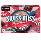 Swiss Miss Peppermint Hot Cocoa, Keurig Single-Serve K-Cup Pods, 60 Count (6 Packs of 10)