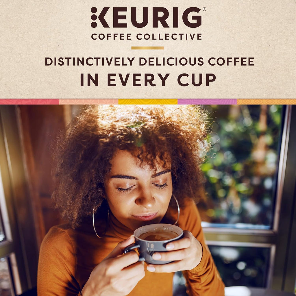 Keurig Coffee Collective, Bright Idea by Alberto Azeredo, Light Roast Coffee, Single Serve Keurig K-Cup Pods, 28 Count