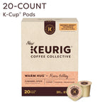 Keurig Coffee Collective, Warm Hug by Moira Kelley, Caramel Spice Flavored Coffee, Single Serve Keurig K-Cup Pods, 28 Count