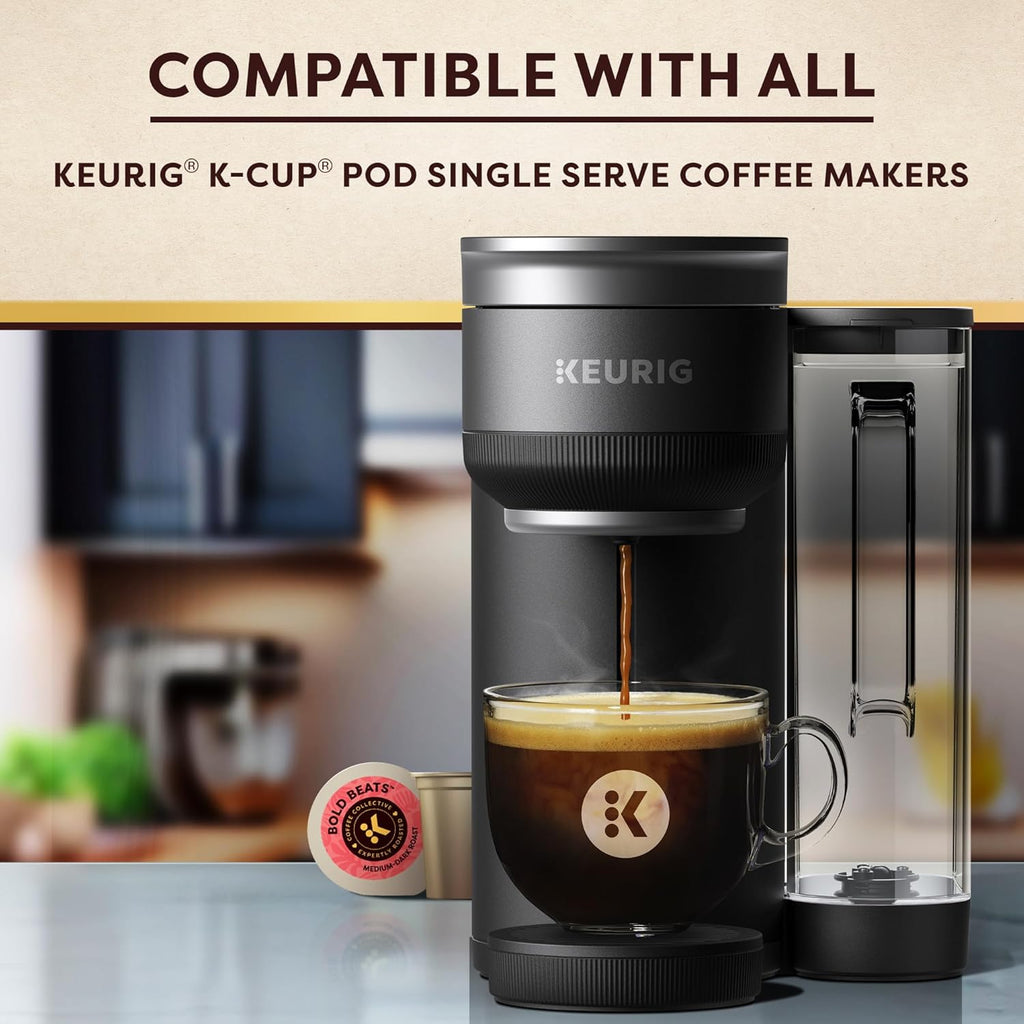 Keurig Coffee Collective, Bold Beats by Eric Taylor, Medium-Dark Roast Coffee, Single Serve Keurig K-Cup Pods, 20 Count