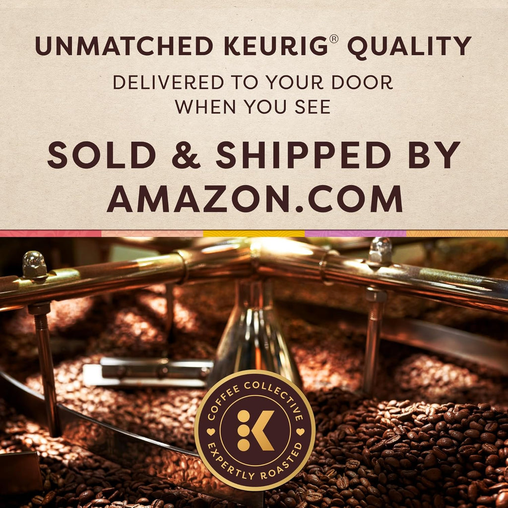 Keurig Coffee Collective, Bold Beats by Eric Taylor, Medium-Dark Roast Coffee, Single Serve Keurig K-Cup Pods, 20 Count
