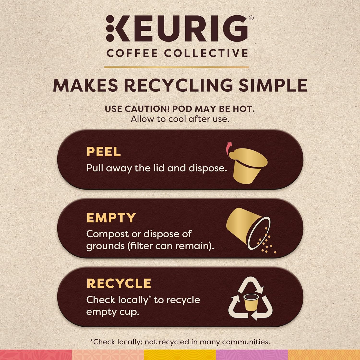 Keurig Coffee Collective, Global Trek by Cyrille Jannet, Medium Roast Coffee, Single Serve Keurig K-Cup Pods, 28 Count